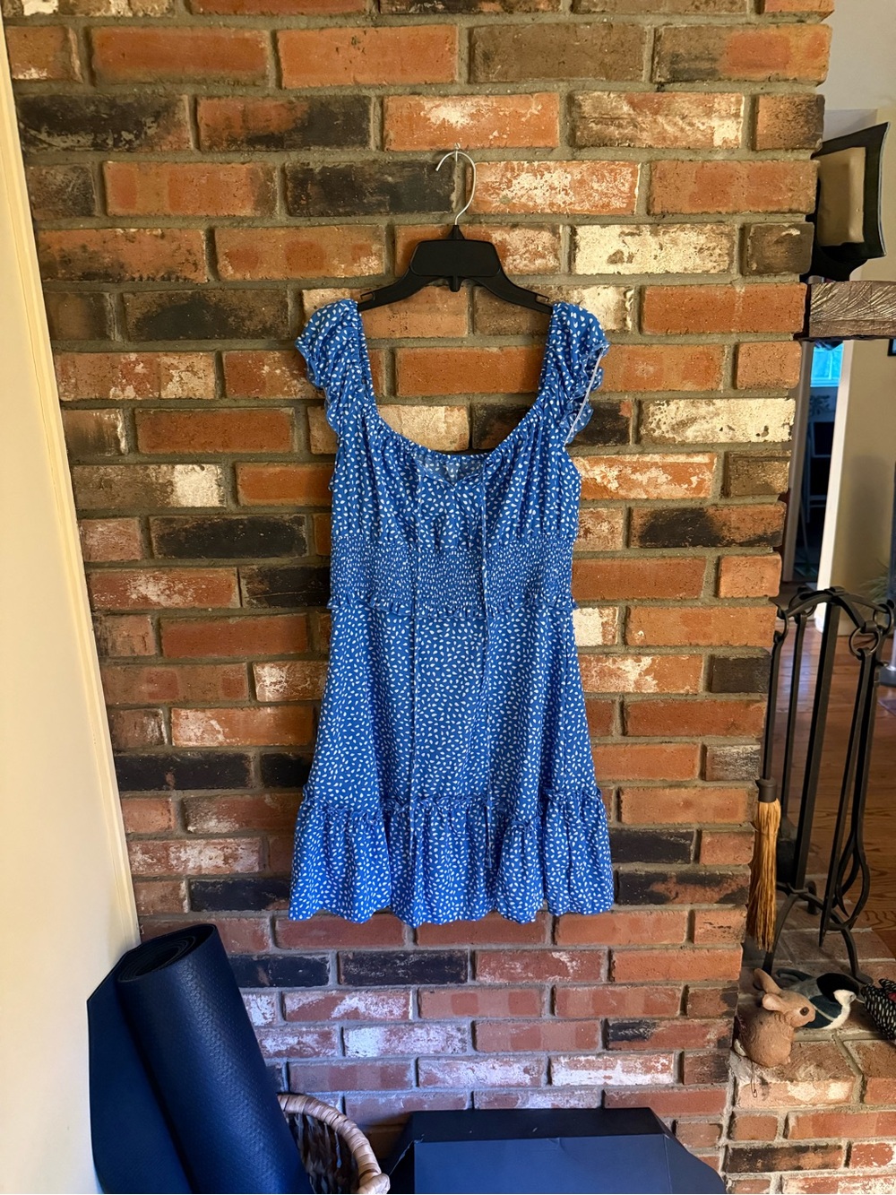 Blue Dot Dress